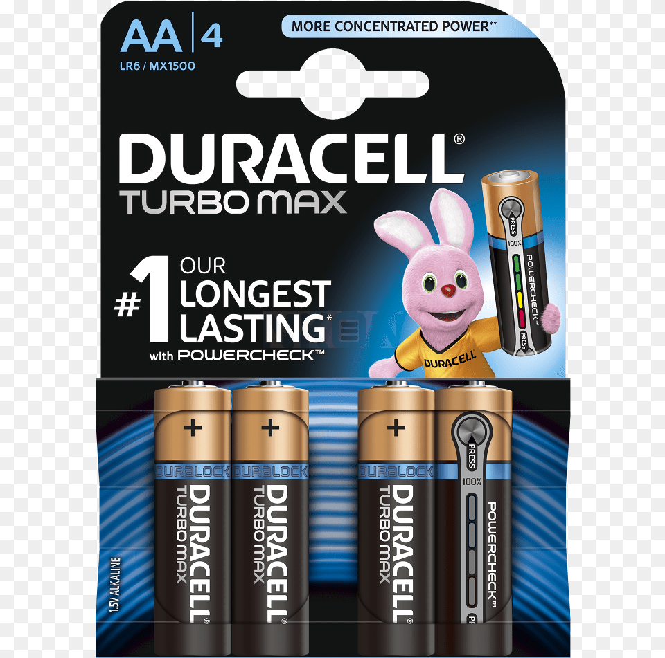 Aa Duracell Turbo Max Duracell Turbo Max, Bottle, Shaker, Can, Tin Png Image
