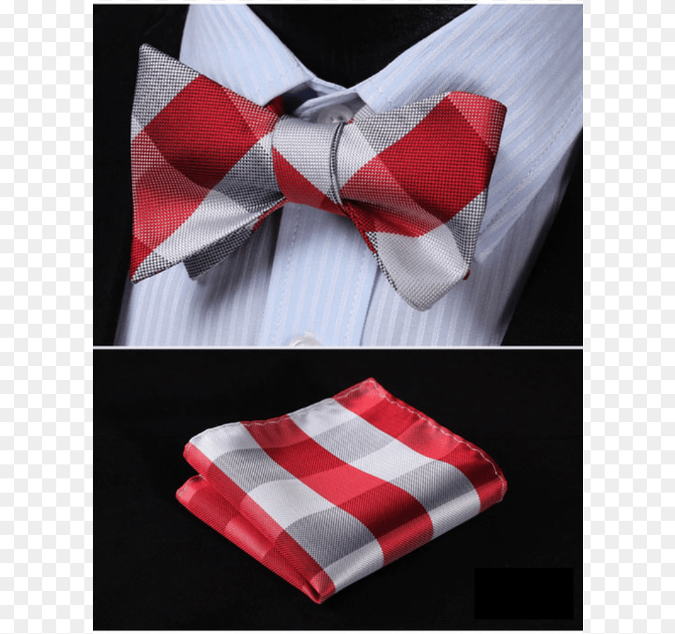 Aa10 42c6 Bae8 F87b3d607a916 Setsense Men39s Plaid Jacquard Woven Tie Necktie Set, Accessories, Formal Wear, Bow Tie Png Image