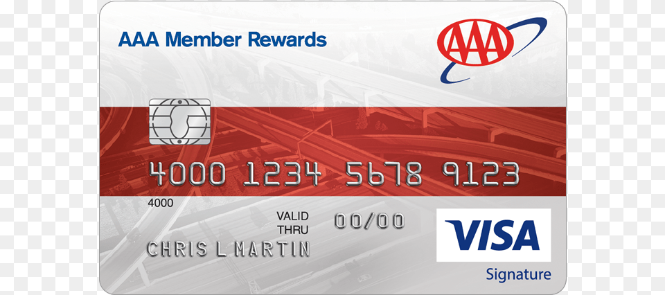 Aaa Member Rewards Credit Card Aaa Member Rewards Visa, Text, Credit Card, Car, Transportation Free Png
