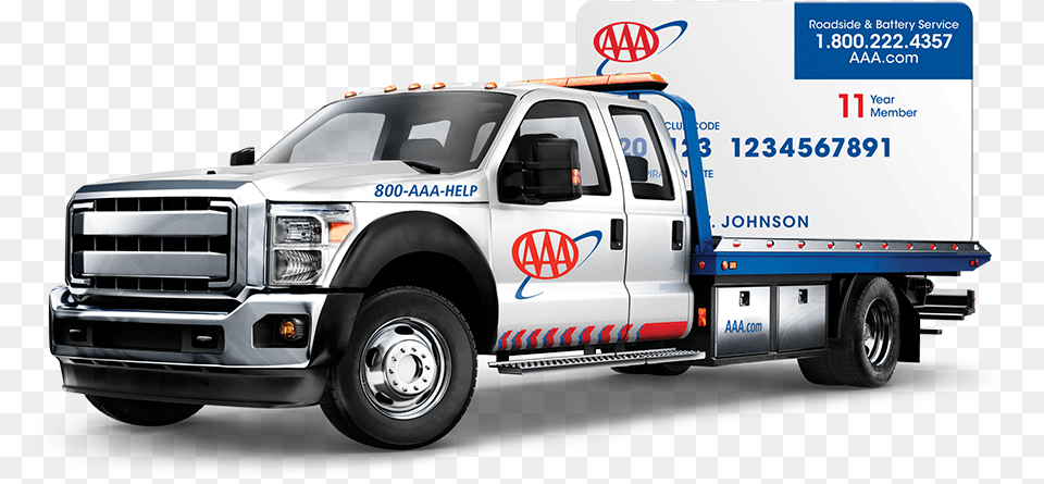 Aaa Roadside Assistance Tow Truck, Transportation, Vehicle, Machine, Wheel Free Png Download