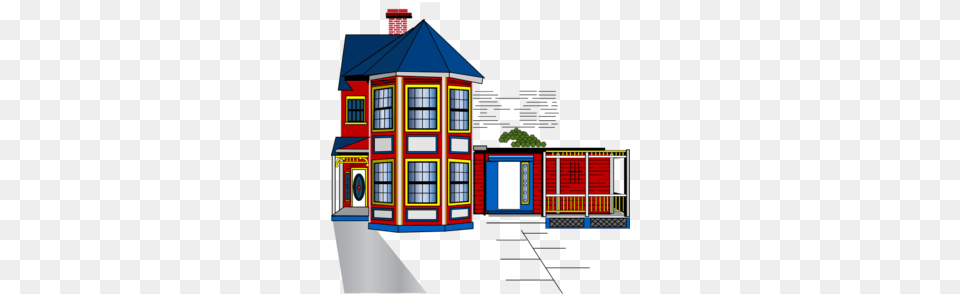 Aabbaart House Renovation In Progress Clip Art, Kiosk, Urban, Street, City Free Png Download