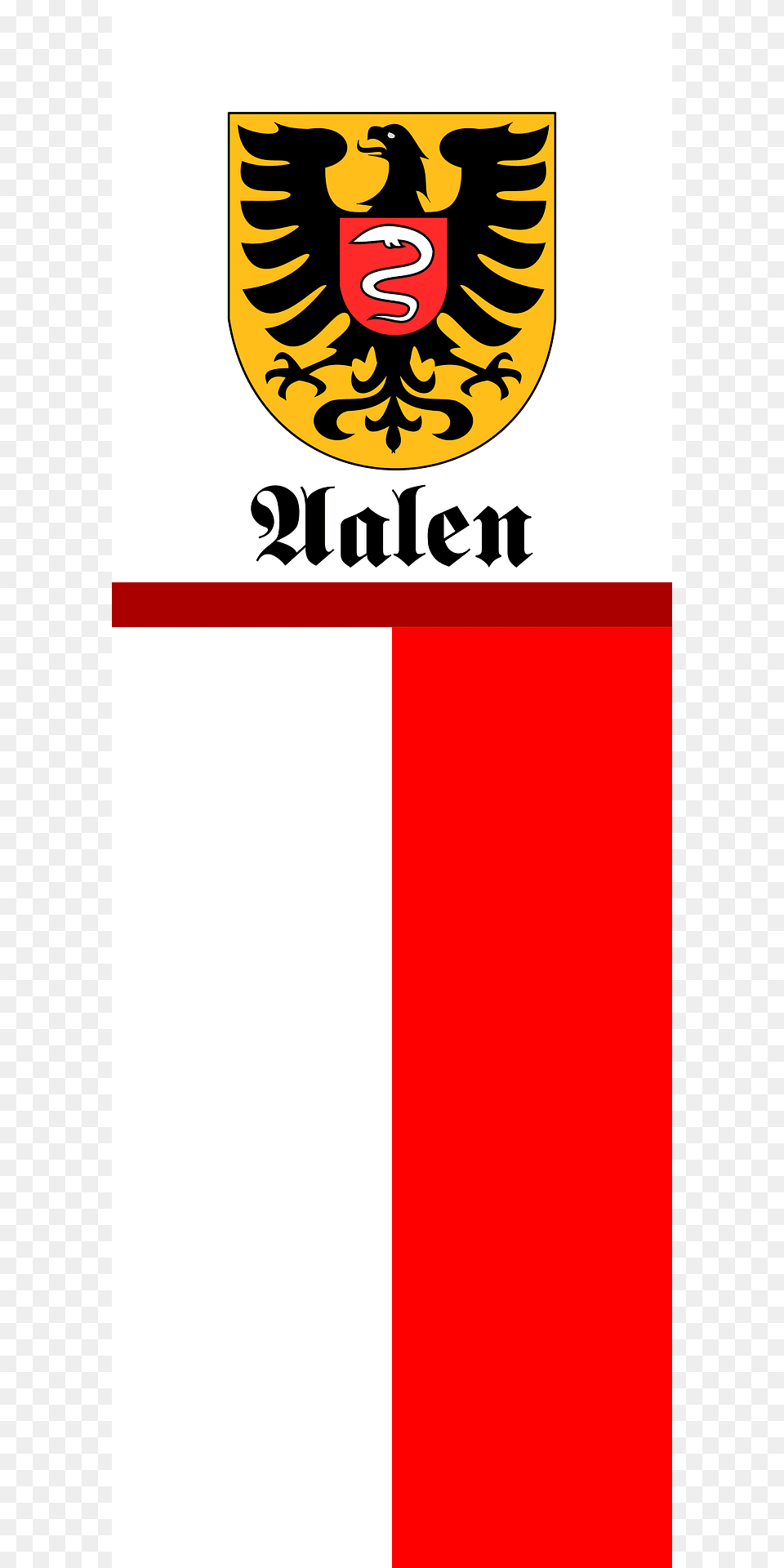 Aalen Flag Clipart, Logo, Emblem, Symbol Free Png