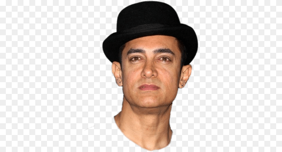 Aamir Khan With Hat Aamir Khan, Portrait, Clothing, Face, Head Png