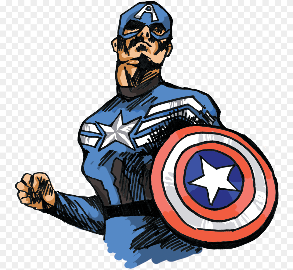 Aampe Cooper Ellis Captianamerica Issue9 Marvel, Adult, Person, Man, Male Free Transparent Png