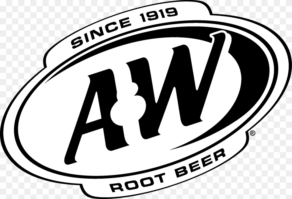Aampw Root Beer Logo Black And White Root Beer Black And White, License Plate, Transportation, Vehicle, Ammunition Free Png