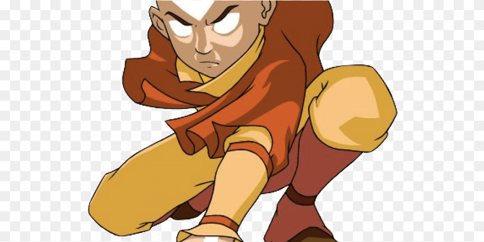 Aang Clipart Aang Avatar Aang He Vanished, Monk, Person, Face, Head Free Transparent Png
