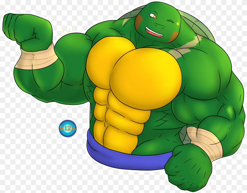 Aang Flexing Tortoise, Green, Body Part, Hand, Person Png