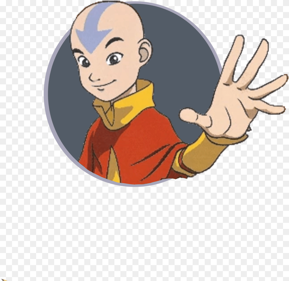 Aang Nicktoons Avatar The Last Airbender, Baby, Person, Face, Head Png Image