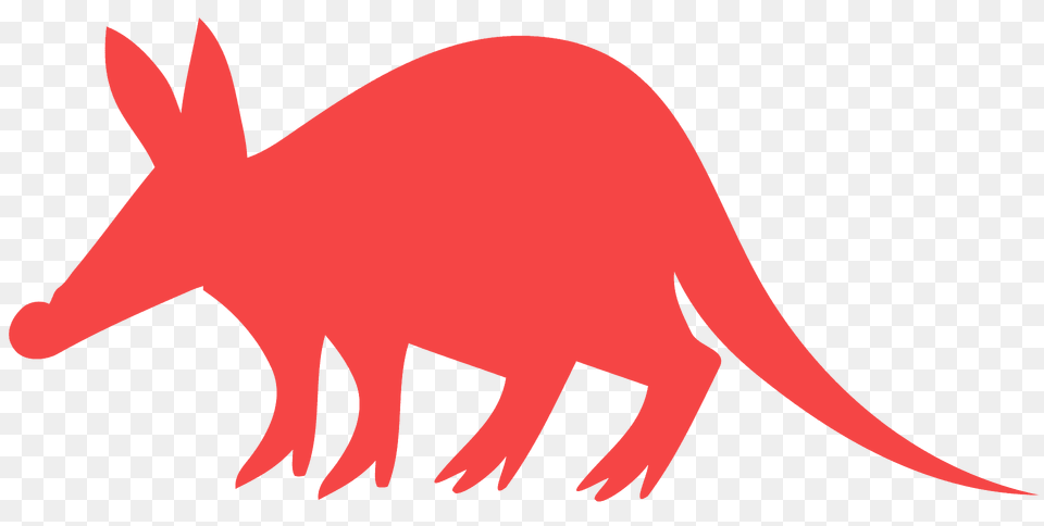 Aardvark Silhouette, Animal, Mammal, Wildlife, Fish Free Transparent Png