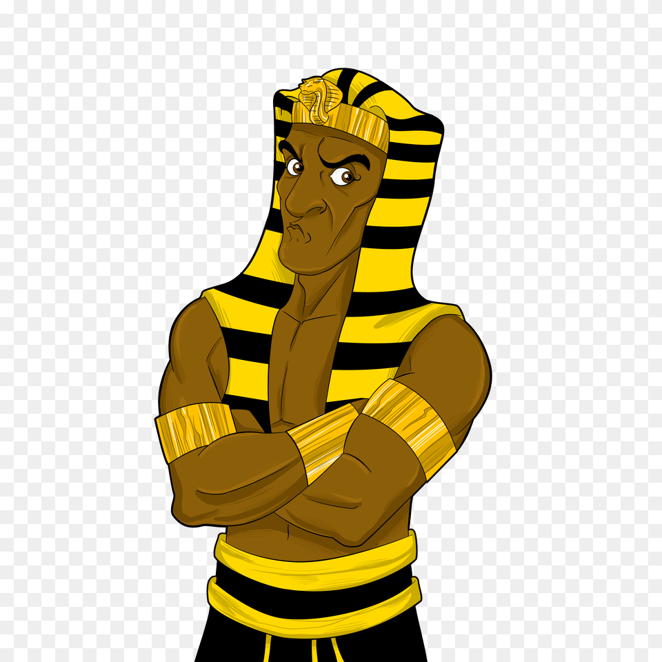 Aaron Come To Pharaoh G Dcast Clipart Pharaoh Clipart, Clothing, Glove, Wasp, Animal Png