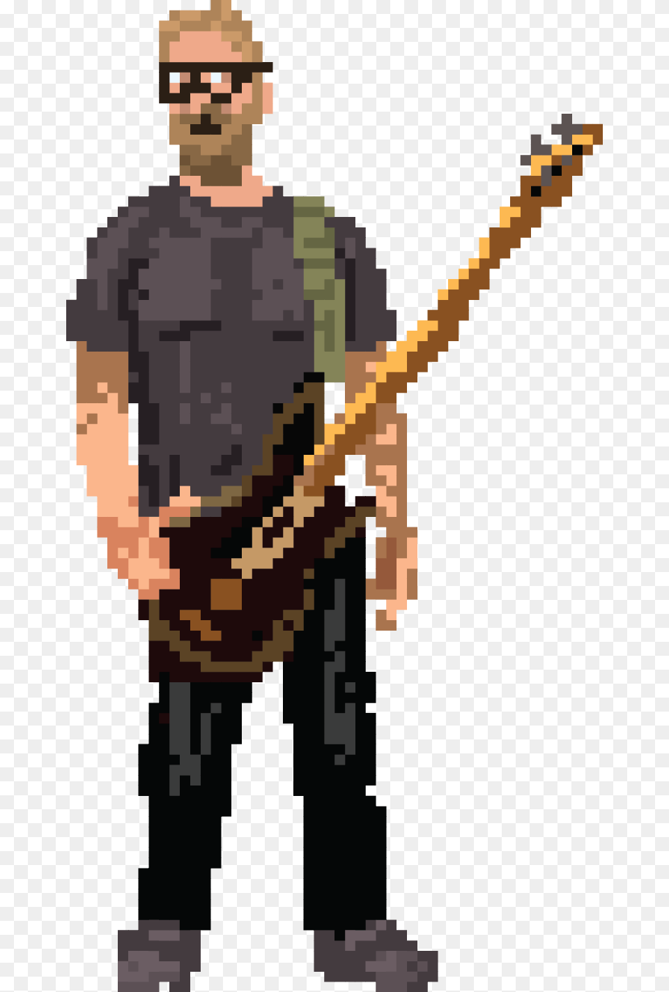 Aaron Firearm, Bass Guitar, Guitar, Musical Instrument, Adult Free Png