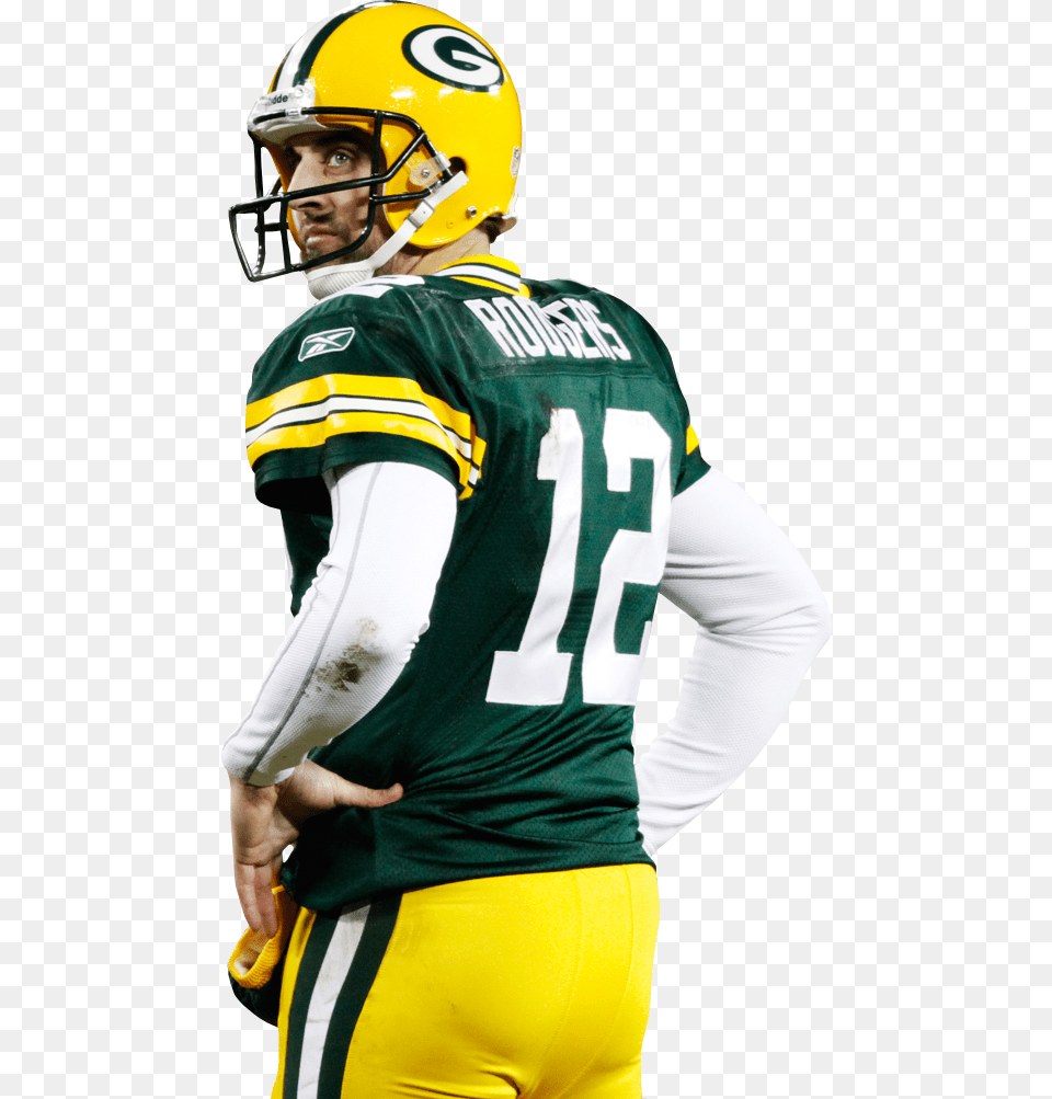 Aaron Rodgers, Helmet, Sport, American Football, Playing American Football Png