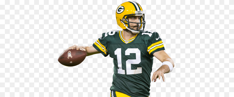 Aaron Rodgers, Helmet, People, Person, Sport Free Png Download