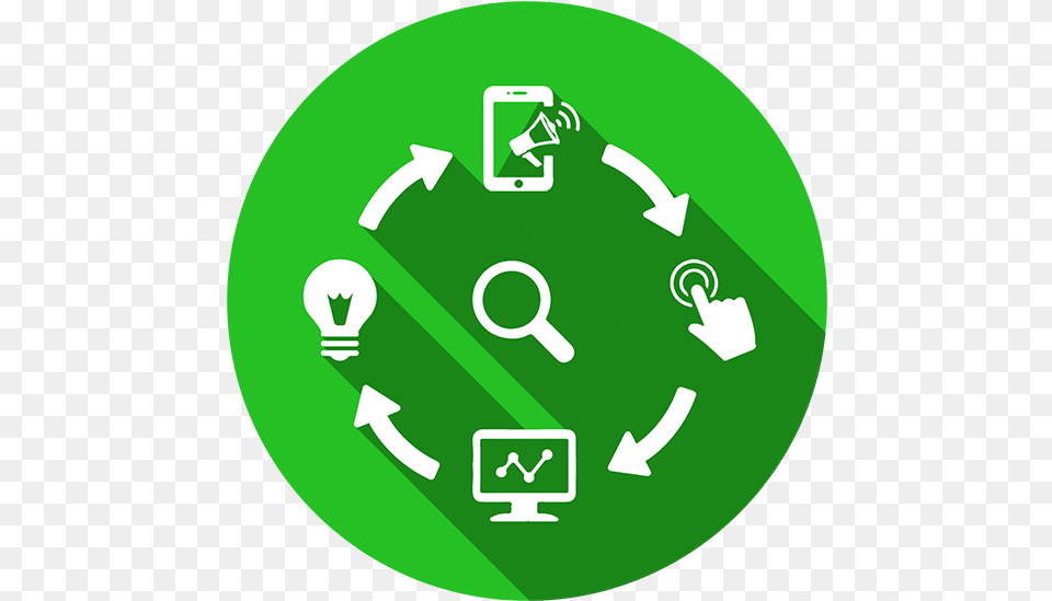 Ab Testing Illustration, Green, Recycling Symbol, Symbol, Disk Png