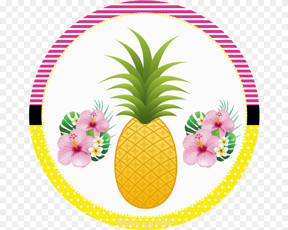 Abacaxi Flamingo Flamingos Party, Food, Fruit, Pineapple, Plant Png Image