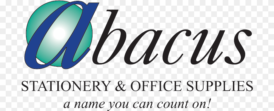 Abacus Stationary And Office Supplies Logo Oval, Sphere, Lighting, Text Free Transparent Png