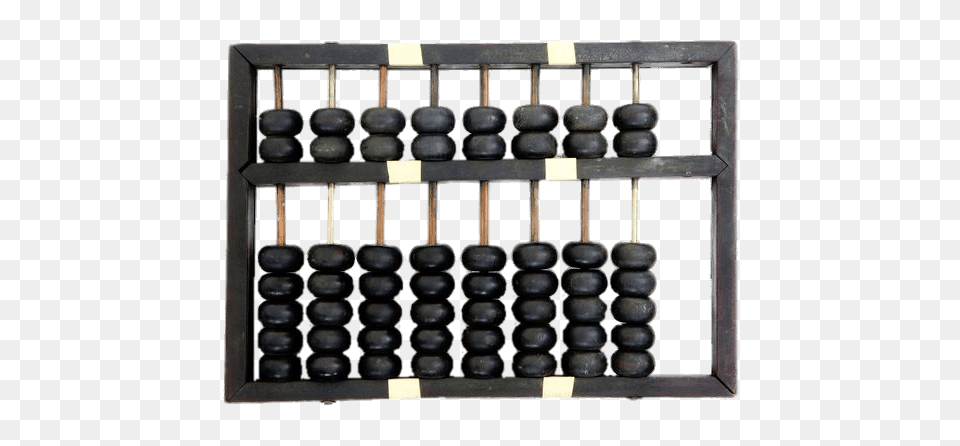 Abacus With Black Beads Png Image
