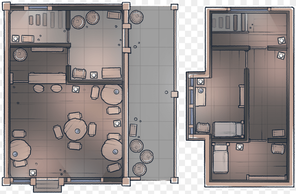 Abandoned House, Diagram, Floor Plan Free Png Download