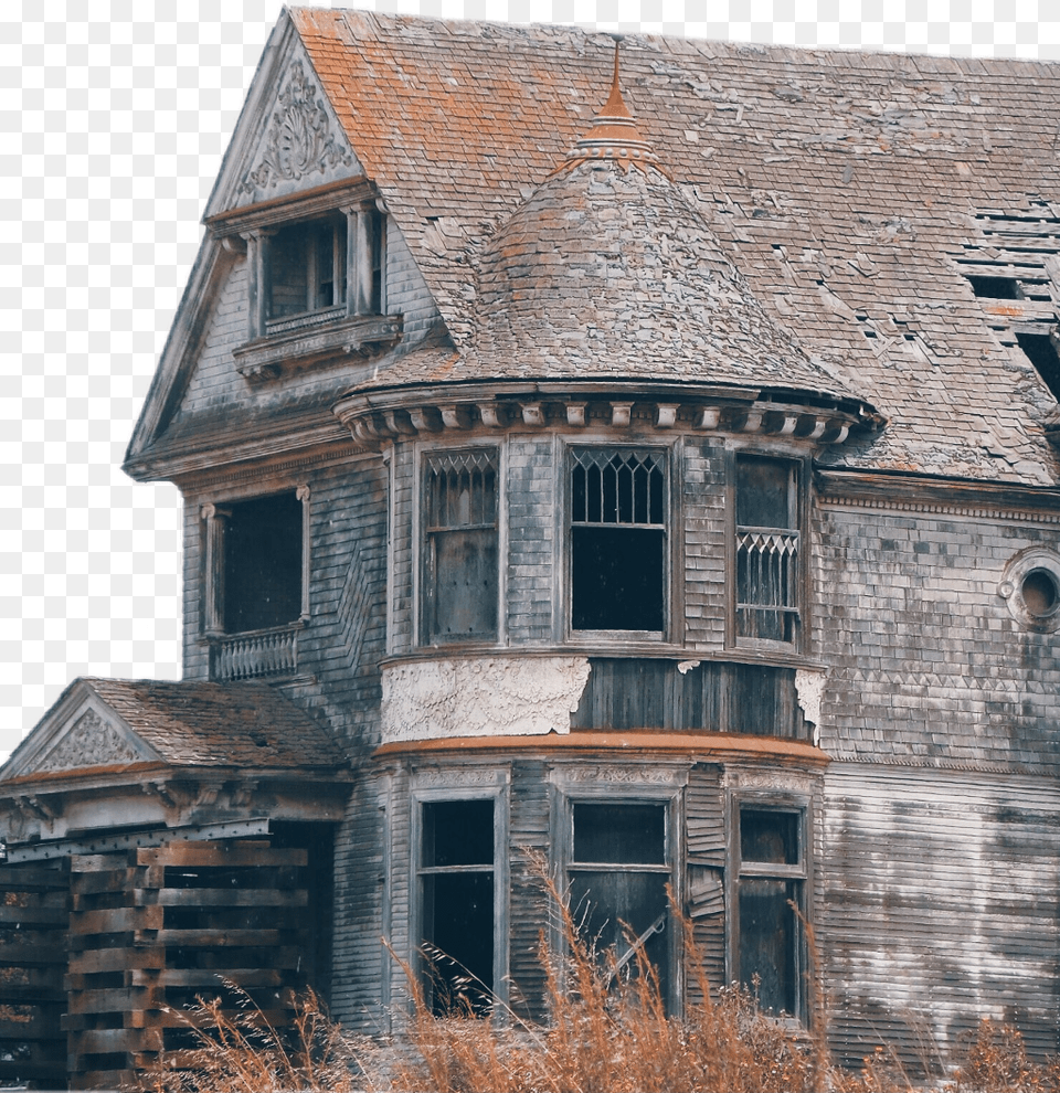 Abandoned House Cutouttoolop By Venusthecat, Architecture, Building, Housing, Window Png Image