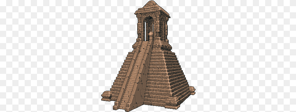 Abandoned Temple Wip In Description Pixeljointcom Temple Animated, Brick, Architecture, Bell Tower, Building Free Transparent Png