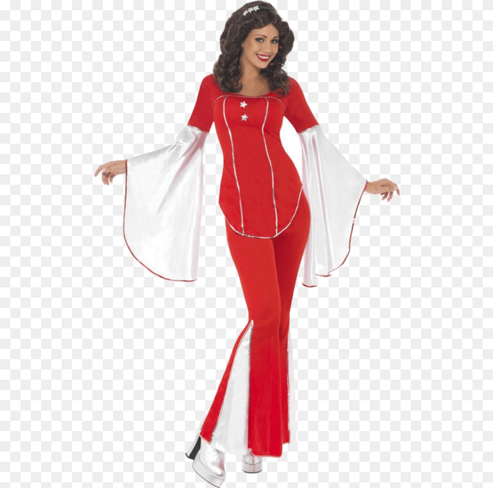 Abba Super Trouper Fancy Dress, Formal Wear, Clothing, Costume, Sleeve Png