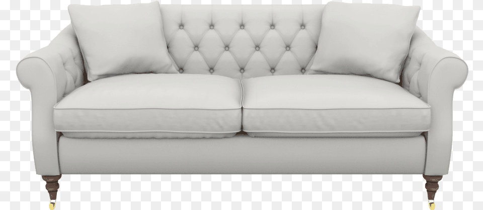 Abbotbury 2 Seater Sofa Couch Transparent White Couch, Furniture, Chair, Cushion, Home Decor Free Png Download