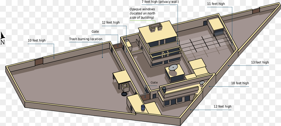 Abbottabad Bin Laden House, Cad Diagram, Diagram, Bulldozer, Machine Png Image