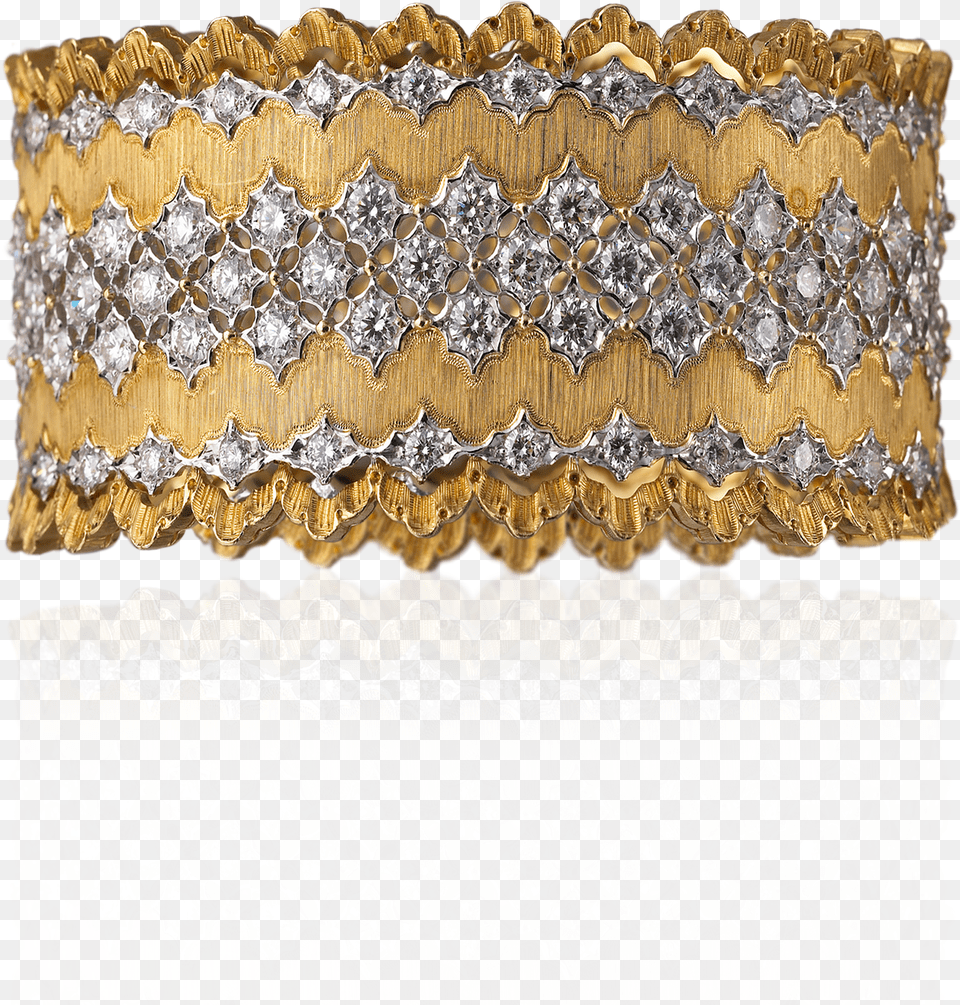 Abbraccio Cuff Bracelet Cuff Bracelet By Buccellati, Accessories, Jewelry, Ornament, Diamond Png Image