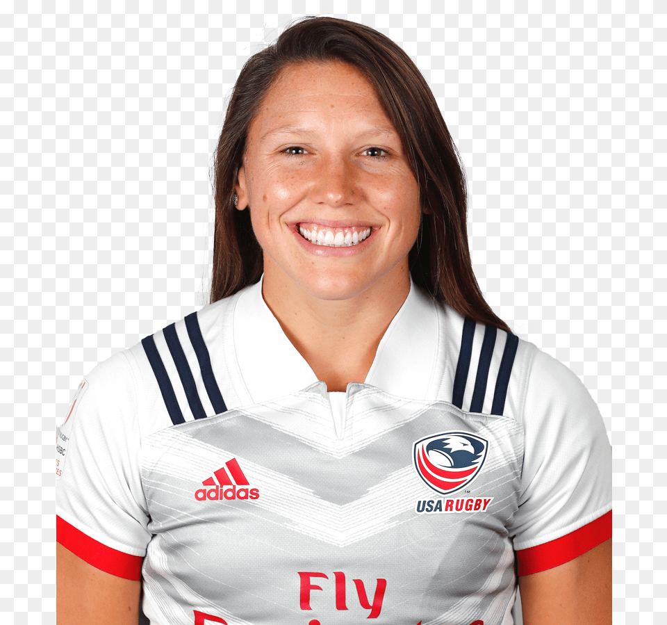 Abby Gustaitis Usa Rugby, Woman, Shirt, Person, Head Png Image