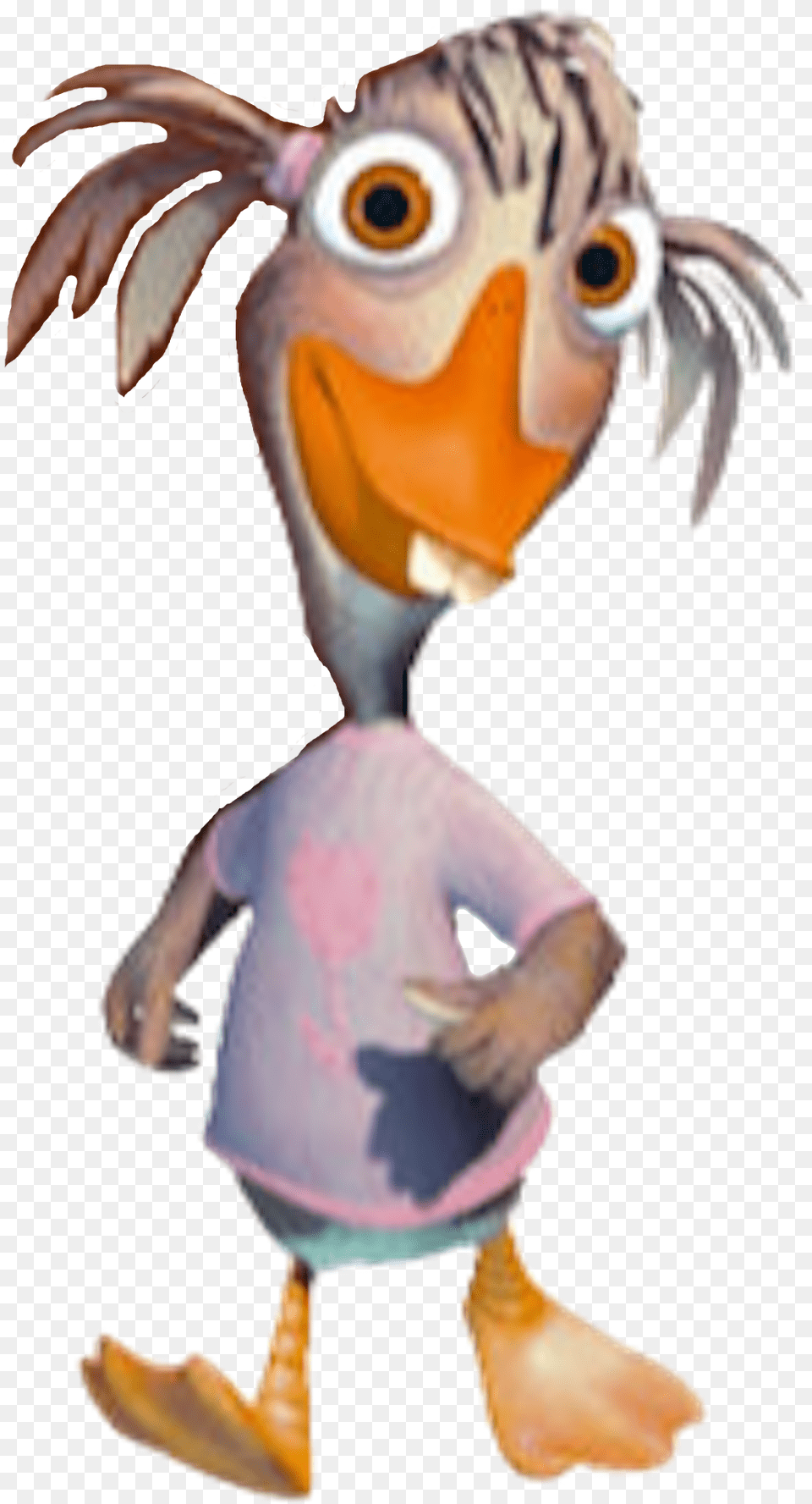 Abby Mallard Elenco De Chicken Little, Baby, Person, Animal, Bird Free Transparent Png