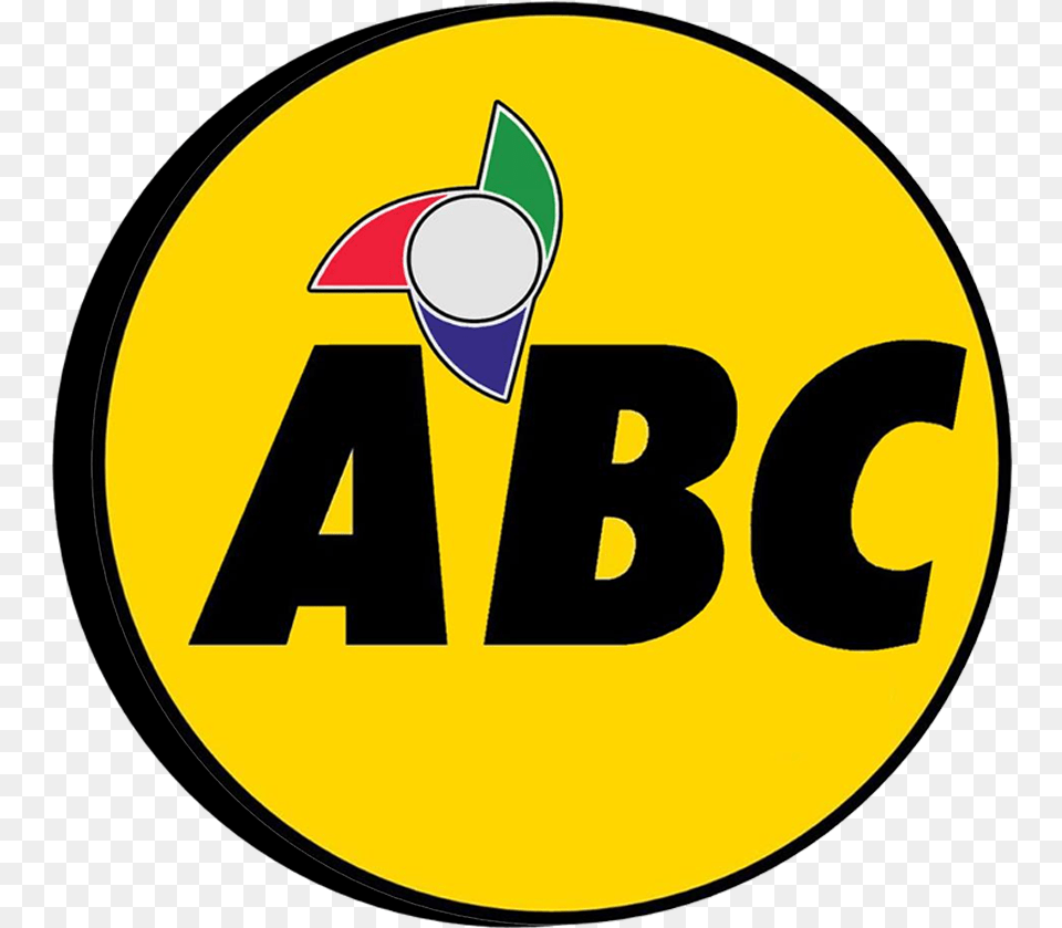 Abc 5 3d Logo Yellow Circle Come Home To Abc 5 2001, Symbol Png