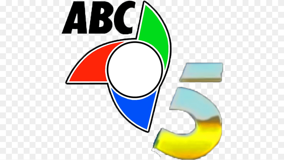 Abc 5 Logo September 1994 Abc 5, Smoke Pipe Png Image