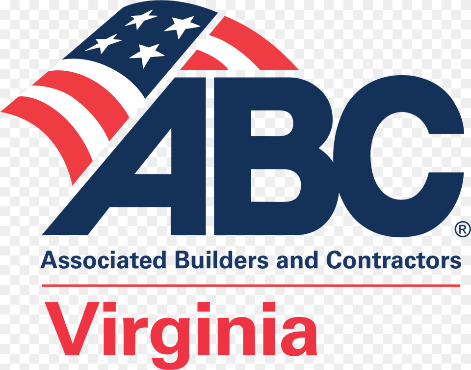 Abc Associated Builders And Contractors Va, American Flag, Flag Png Image