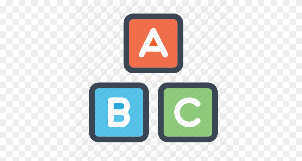 Abc Baby Blocks Boy Girl Toy Toyicon Icon, Text Free Png Download