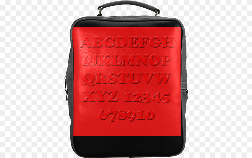 Abc Bookbag Red Square Backpack Briefcase, Bag, Accessories, Handbag, First Aid Free Transparent Png