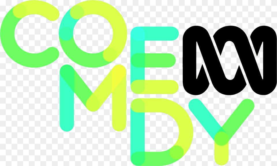 Abc Comedy Logo Clipart Abc Comedy, Green, Light, Text Free Png Download