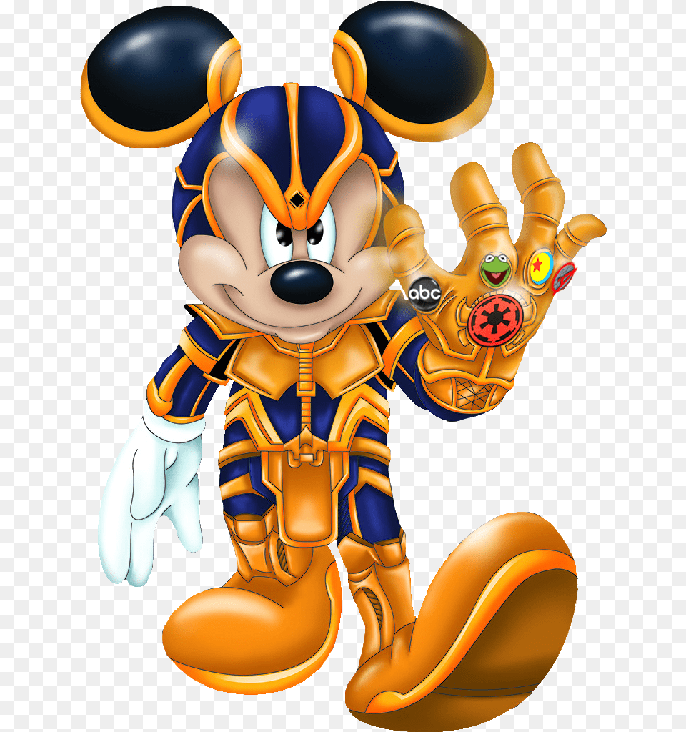 Abc Ex Cartoon Animated Cartoon Mascot Clip Art Mickey Mouse Infinity Gauntlet, Toy Png