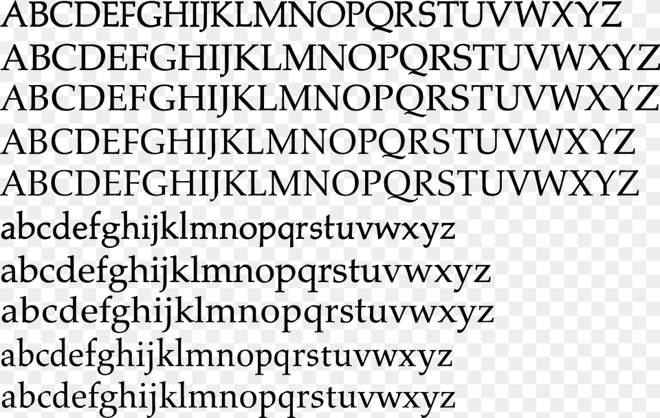 Abc Font Free Png