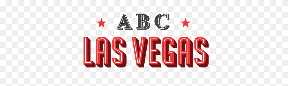 Abc Las Vegas The Casinos The Lights The Action, Logo, Text Free Png