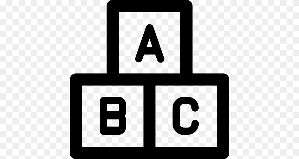 Abc Multicolor Puzzle Icon With And Vector Format For, Gray Png