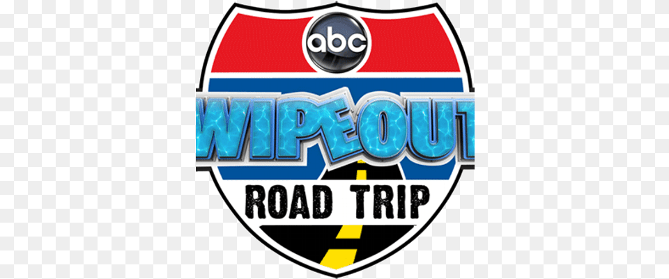 Abc Wipeout Wipeoutroadtrip Twitter Language, Logo, Emblem, Symbol, Disk Free Png