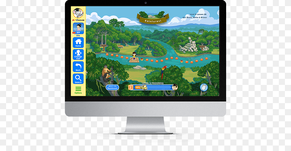 Abcmouse Learning Path, Computer Hardware, Electronics, Hardware, Monitor Free Png Download