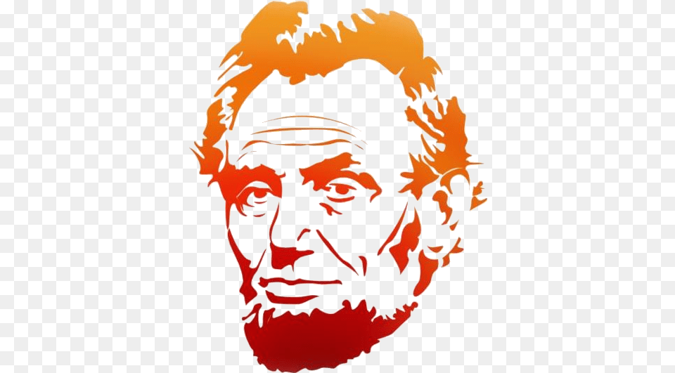 Abe Lincoln Images Abraham Lincoln Face, Person, Photography, Stencil, Head Free Png Download