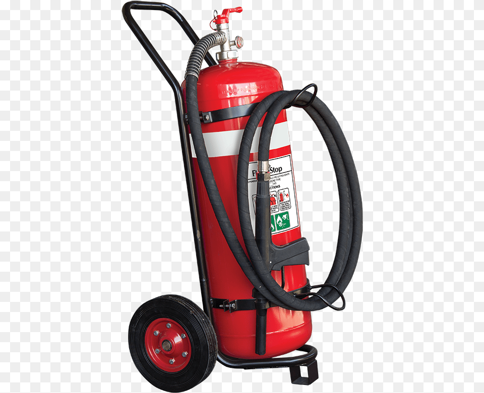 Abe Mobile Fire Extinguisher Machine, Cylinder, Device, Grass, Lawn Free Png Download