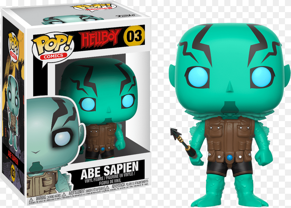 Abe Sapiens Abe Sapien Hellboy Reboot, Toy, Robot, Face, Head Free Transparent Png