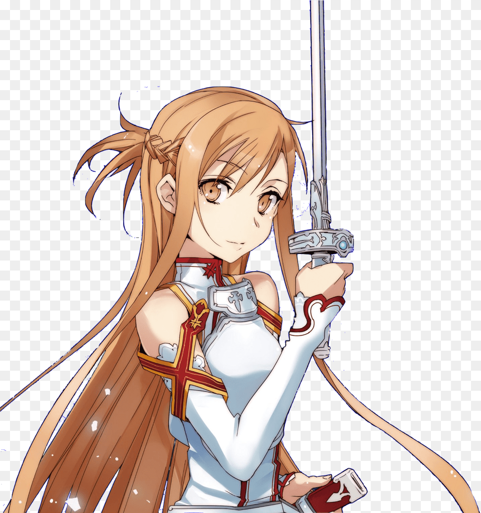 Abec Sword Art Online Asuna Armor Sword Asuna Abec, Publication, Book, Comics, Adult Free Transparent Png