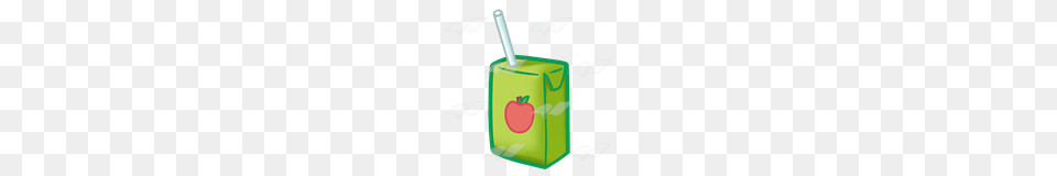 Abeka Clip Art Apple Juice Box With A Straw, Beverage, Dynamite, Weapon Free Png Download