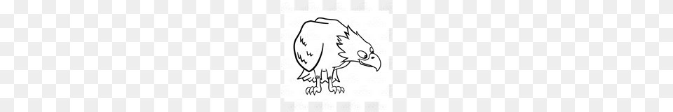 Abeka Clip Art Bald Eagle Looking Down, Animal, Beak, Bird, Vulture Free Transparent Png