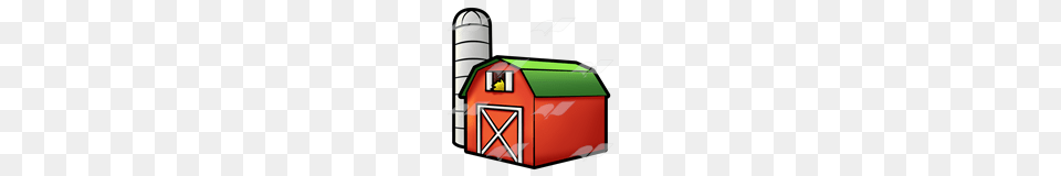 Abeka Clip Art Barn And Silo, Architecture, Building, Countryside, Farm Free Png