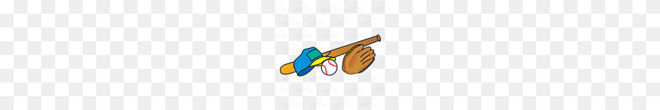 Abeka Clip Art Baseball Equipment Bat Ball Glove And Hat, Clothing, Person, People, Baseball Glove Free Transparent Png